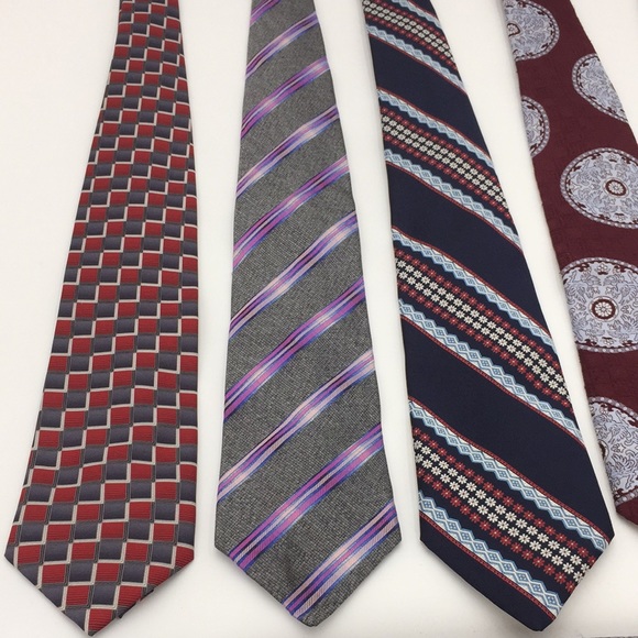 Lot of 6 Men’s Neck Ties Vintage Christian Dior - Picture 4 of 16